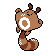 Game sprite of #161 Sentret from Pokemon Silver by PokemonOnlineGames ...
