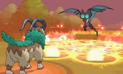 Noivern using Boomburst