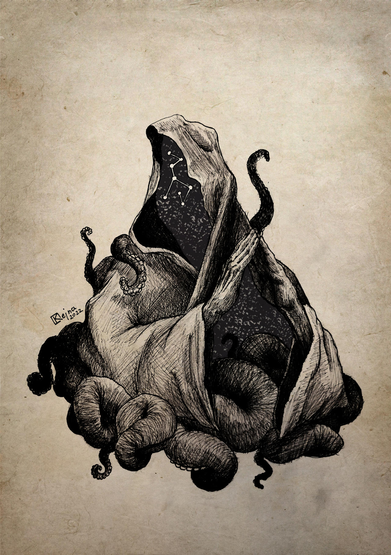 Hastur drawing by KejnaArtwork on DeviantArt