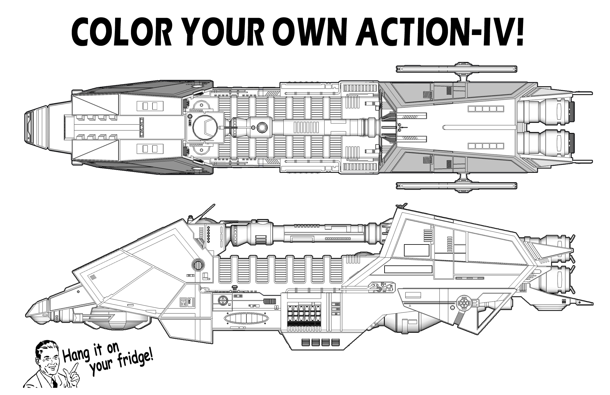 Color Your Own Action-IV