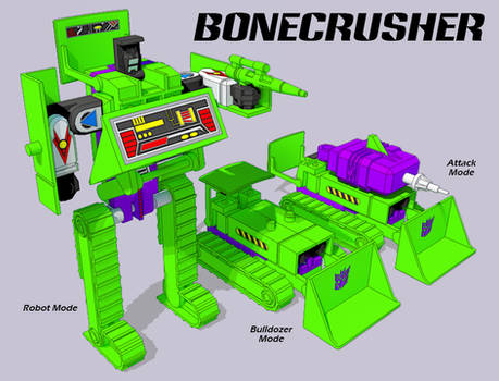 WIP - Transformers G1 Bonecrusher