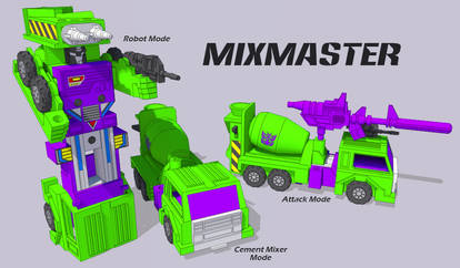 WIP - Transformers G1 Mixmaster