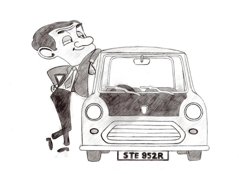 Mr Bean Cartoon by PencilDoodle on DeviantArt