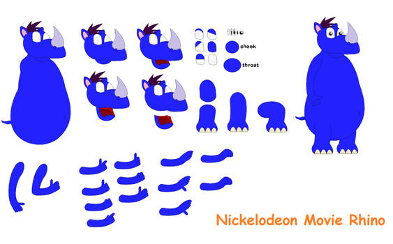 Character Builder - Nickelodeon Movie Rhino