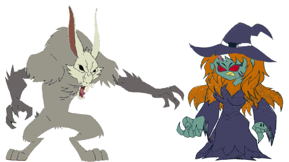 SDAPpT - Cursed Bunny And Wicked Wanda by jeffogo on DeviantArt