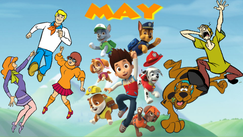 Scooby-Doo And Paw patrol (May) by jeffogo on DeviantArt