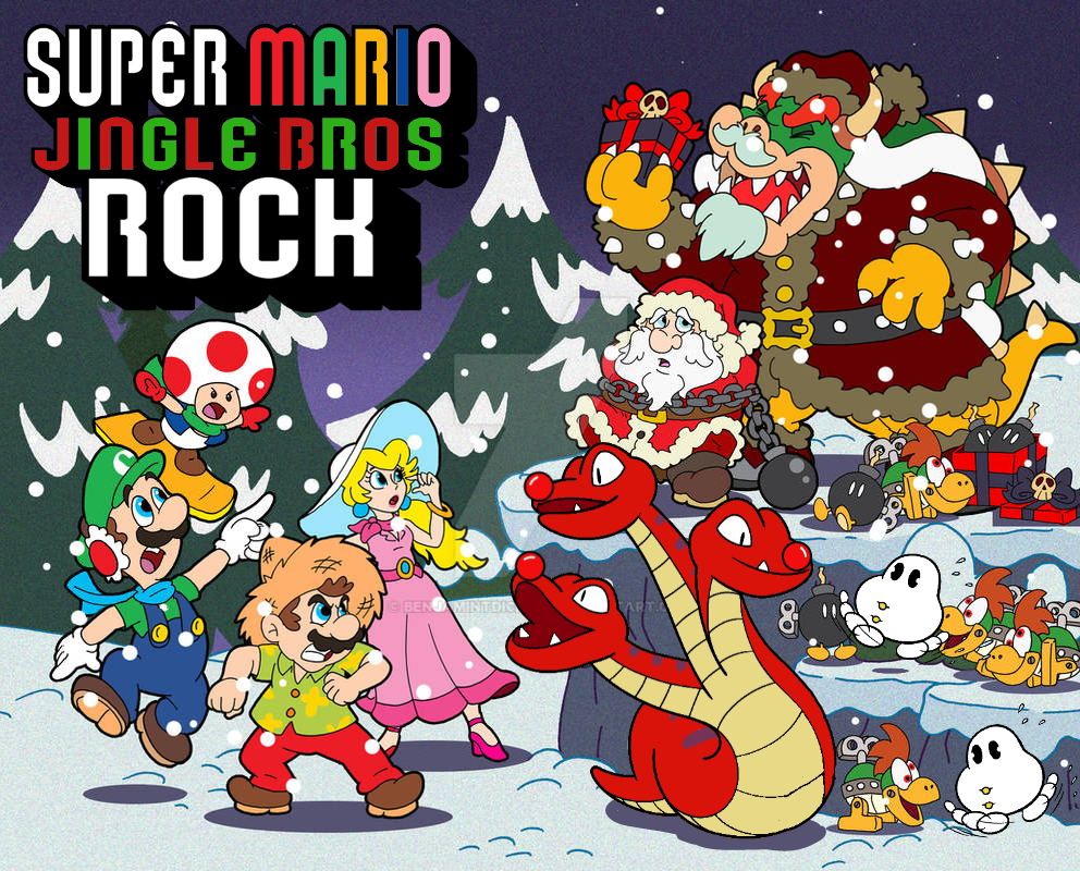 Super Mario Presents: Super Mario Jingle Bros Rock by jeffogo on DeviantArt
