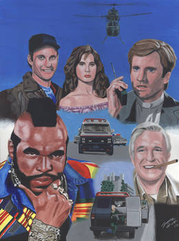 The A - TEAM show poster