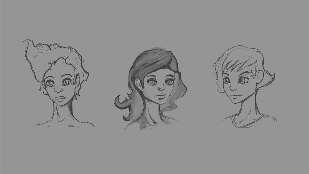 Deviantart Model Faces Faces set 1 by CelestionArdent on DeviantArt