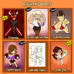 Fighty Dopts - 1/6 open by JonFreeman