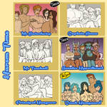 Harem Time - 3/6 open by JonFreeman