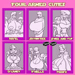 Four Armed Cuties - 4/6 open by JonFreeman