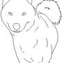 Husky lineart4