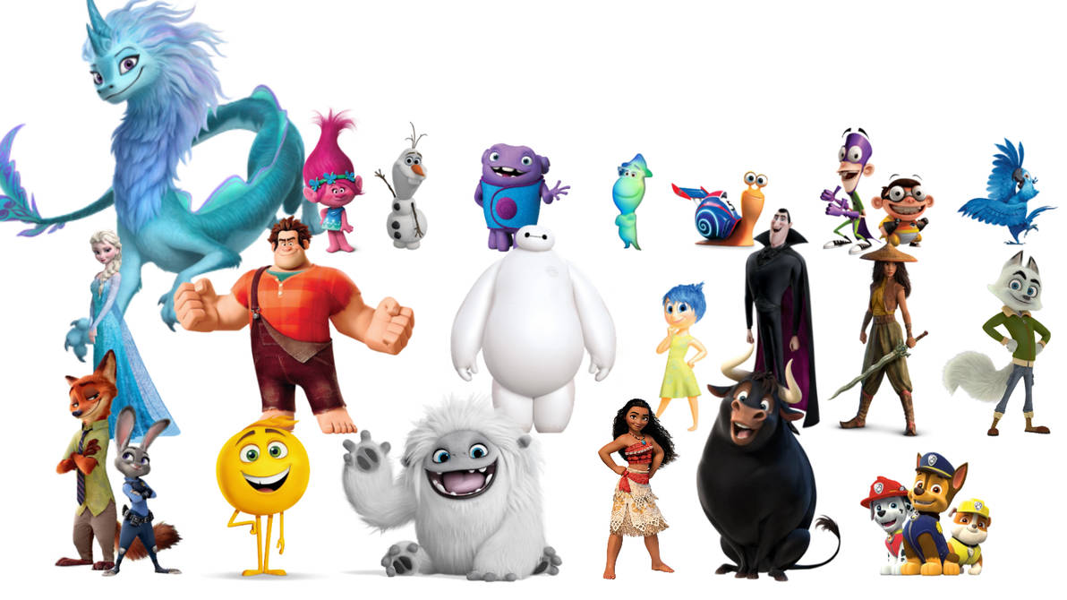 CGI Characters of 2011-2021 by DurriroMash002 on DeviantArt