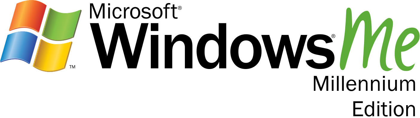 Windows ME (2002) Logo by DurriroMash002 on DeviantArt