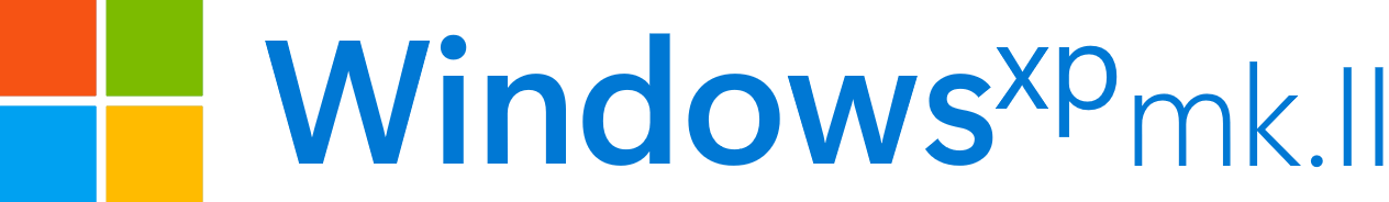 Windows XP Mark II Logo by DurriroMash002 on DeviantArt