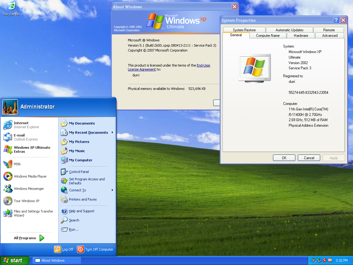 If Microsoft releases Windows XP Ultimate by DurriroMash002 on DeviantArt