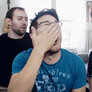 Markiplier Munching Imaginary Popcorn - 150px!!!