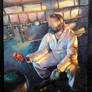 Schrodinger Equationoil 50 x 70cm VIDEO