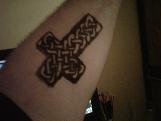 Celtic cross done in class