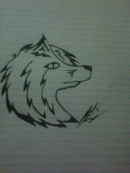 tribal wolf