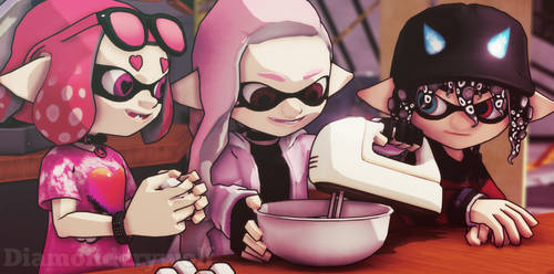 Splatoon Baking Diamondcrywolf on DeviantArt