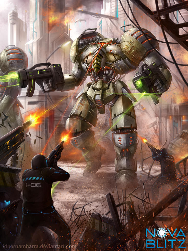 Battle Bot by idnernamharra on DeviantArt