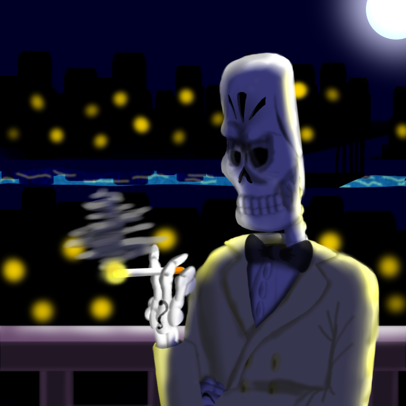 Art Trade: Manny Calavera