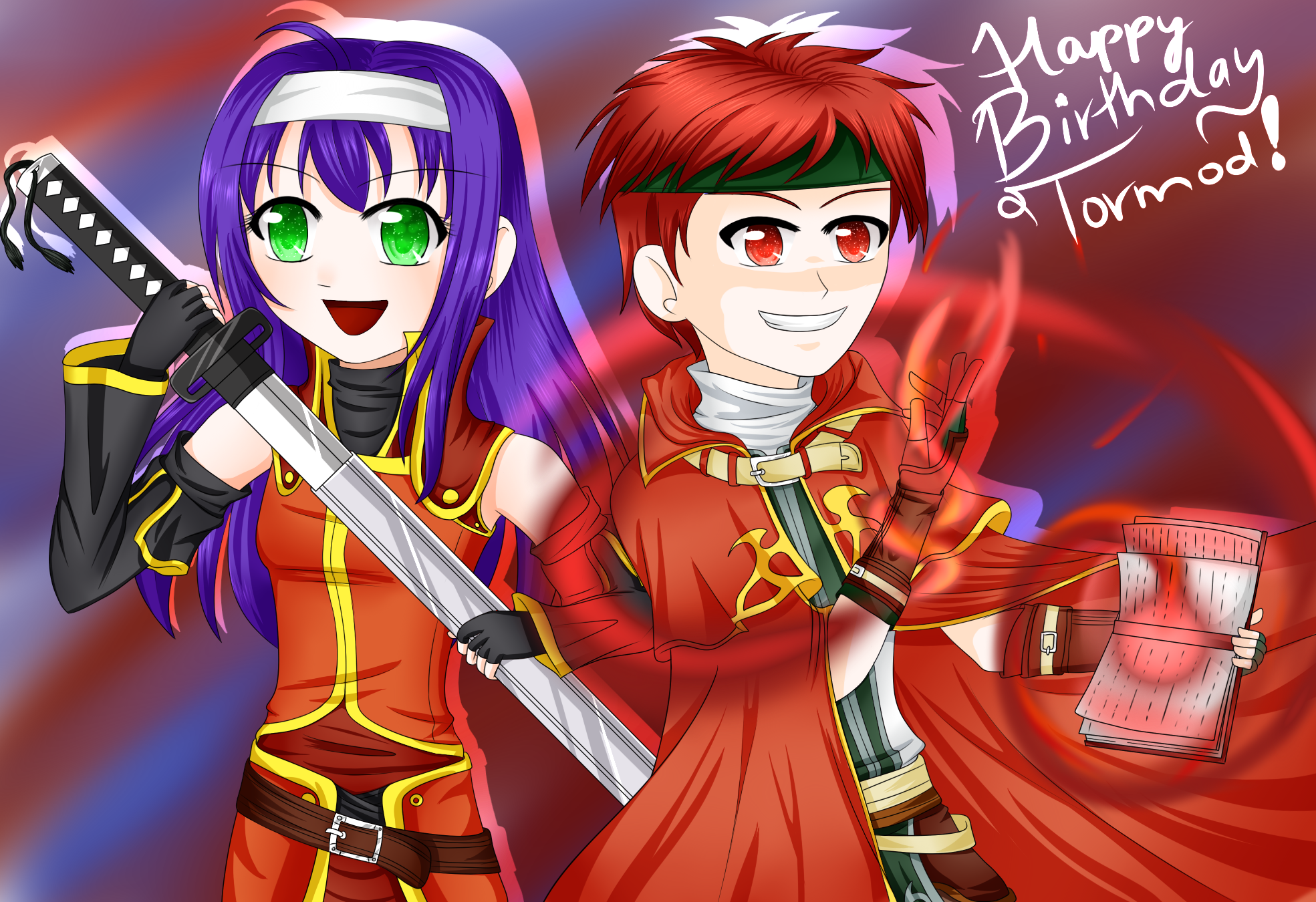 Happy late birthday Tormod~!