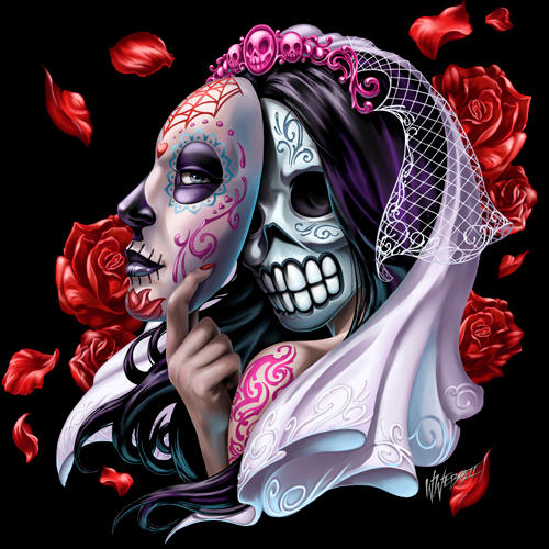 Day of the Dead Bride by WilliamWebb Day of the Dead Bride by WilliamWebb