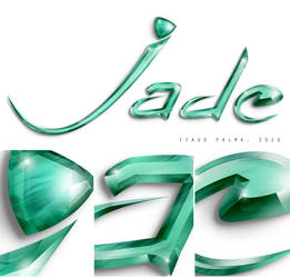 Jade 3D Lettering