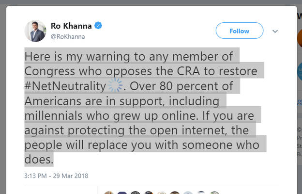 Ro Khanna's warning (SHARE AND RETWEET)