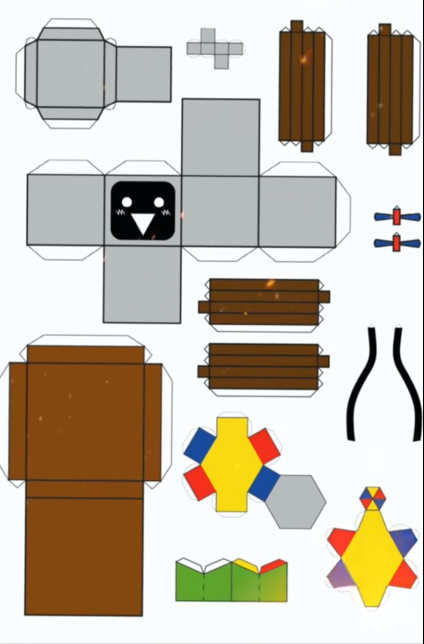 Mr fun computer papercraft V2 by alonsito2005 on DeviantArt