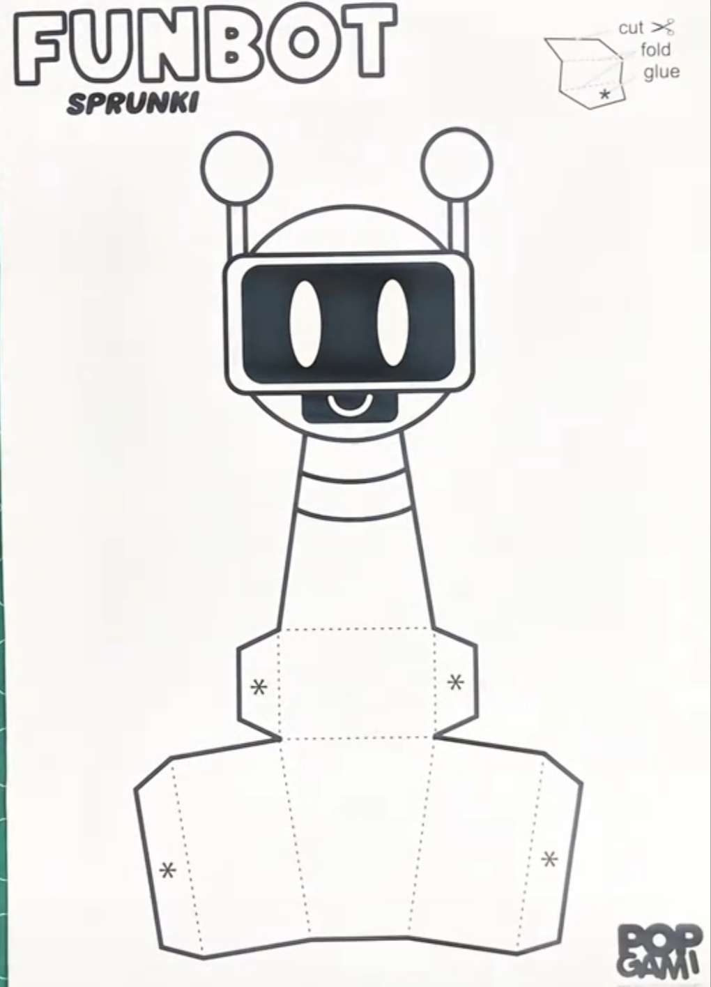 Fun bot para colorear papercraft by alonsito2005 on DeviantArt