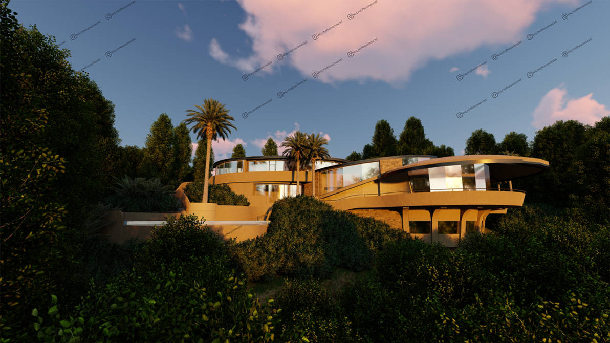 Tony Stark House Malibu - Iron Man Mansion by matheus10881 on DeviantArt