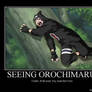 Orochimaru demotivational poster