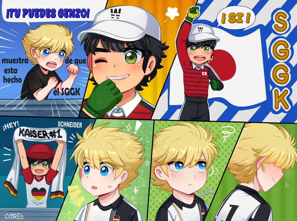 Apoyo - Genzo X Karl Schneider by CarelH on DeviantArt