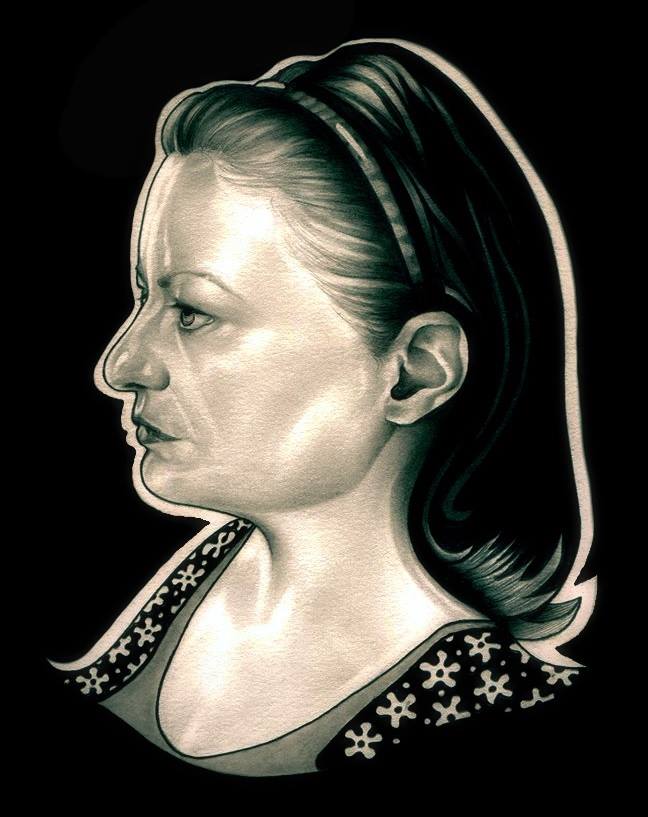 (2014) Jude Ickes Coin Bust Portrait