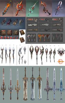 Hellgate:London- weapons props