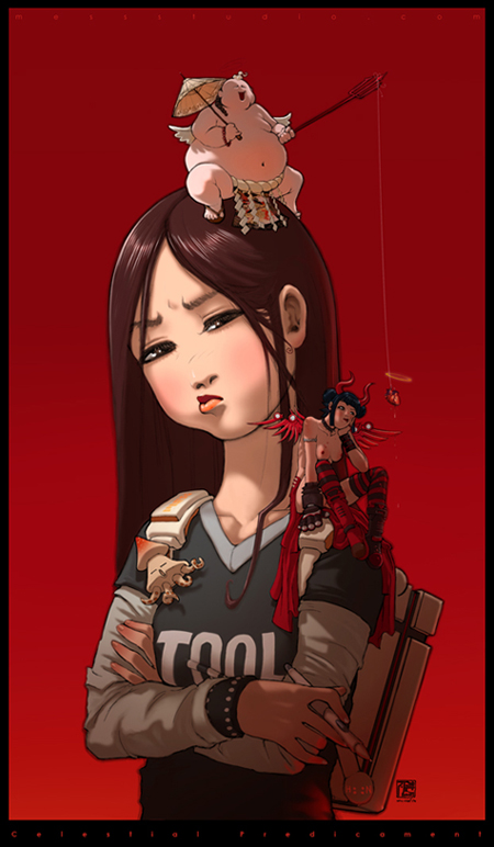 CELESTIAL PREDICAMENT by HOON