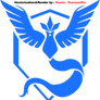 Pokemon Go Articuno blue team logo