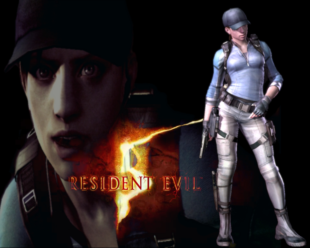 RE5 Gold - Jill Valentine Art - Resident Evil 5 Art Gallery