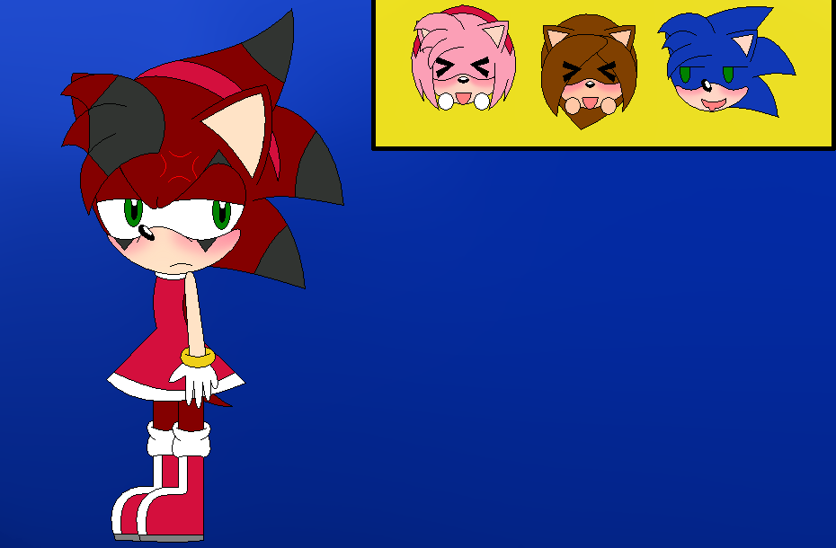 Neo: I Hate You Amy Rose And Queen Silvia