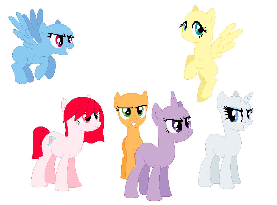 MLP Base Collab by QueenSilvia95 on DeviantArt