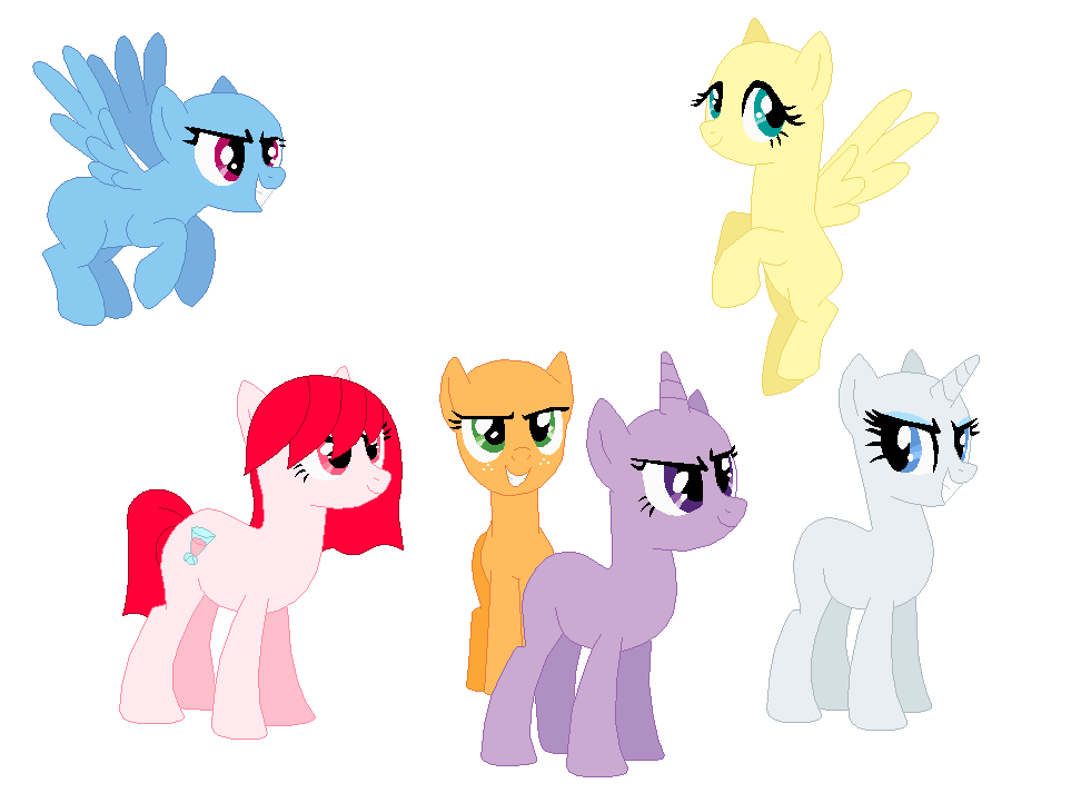 MLP Base Collab by QueenSilvia95 on DeviantArt