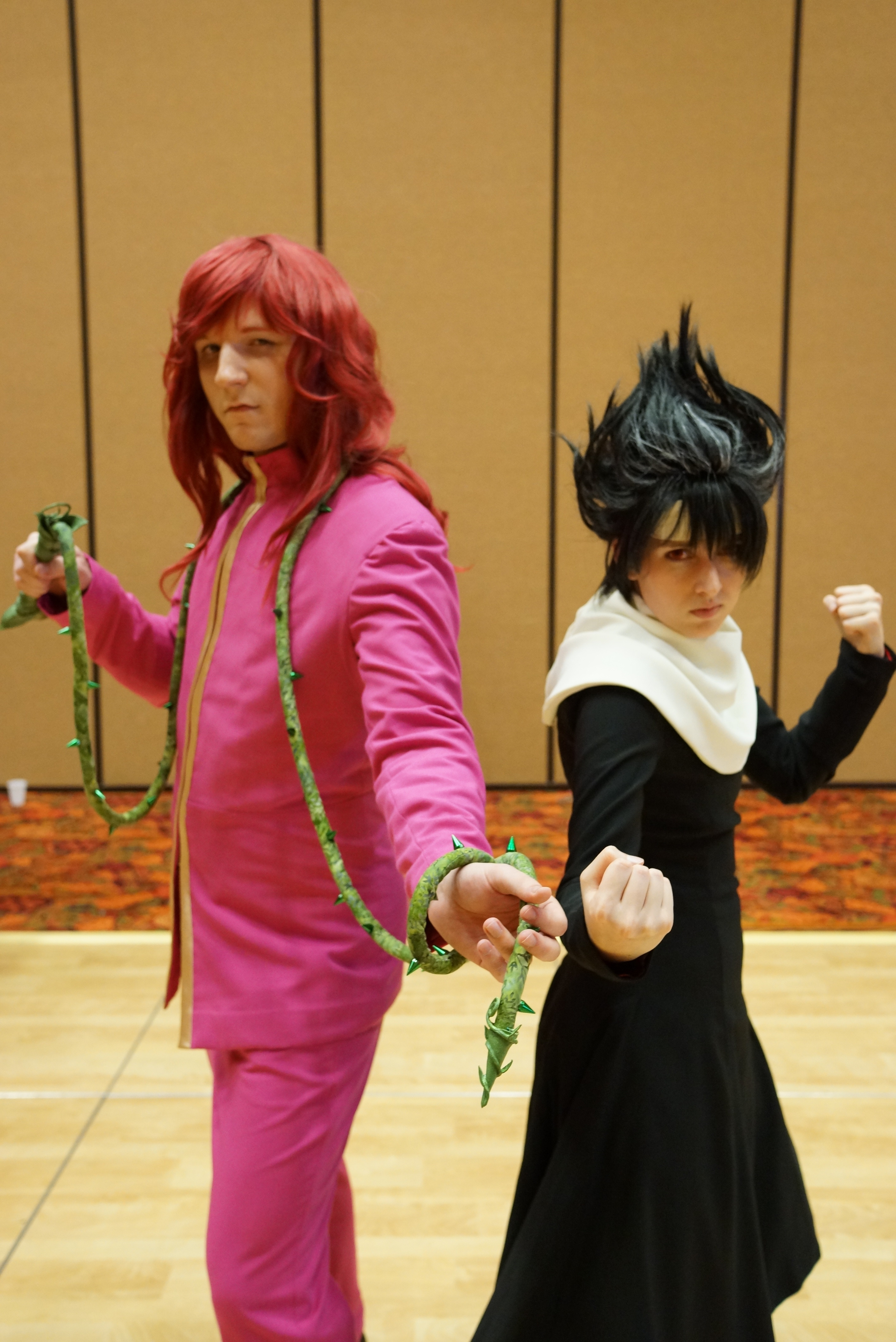 Yu Yu Hakusho - Kurama and Hiei by h-kaix on @DeviantArt