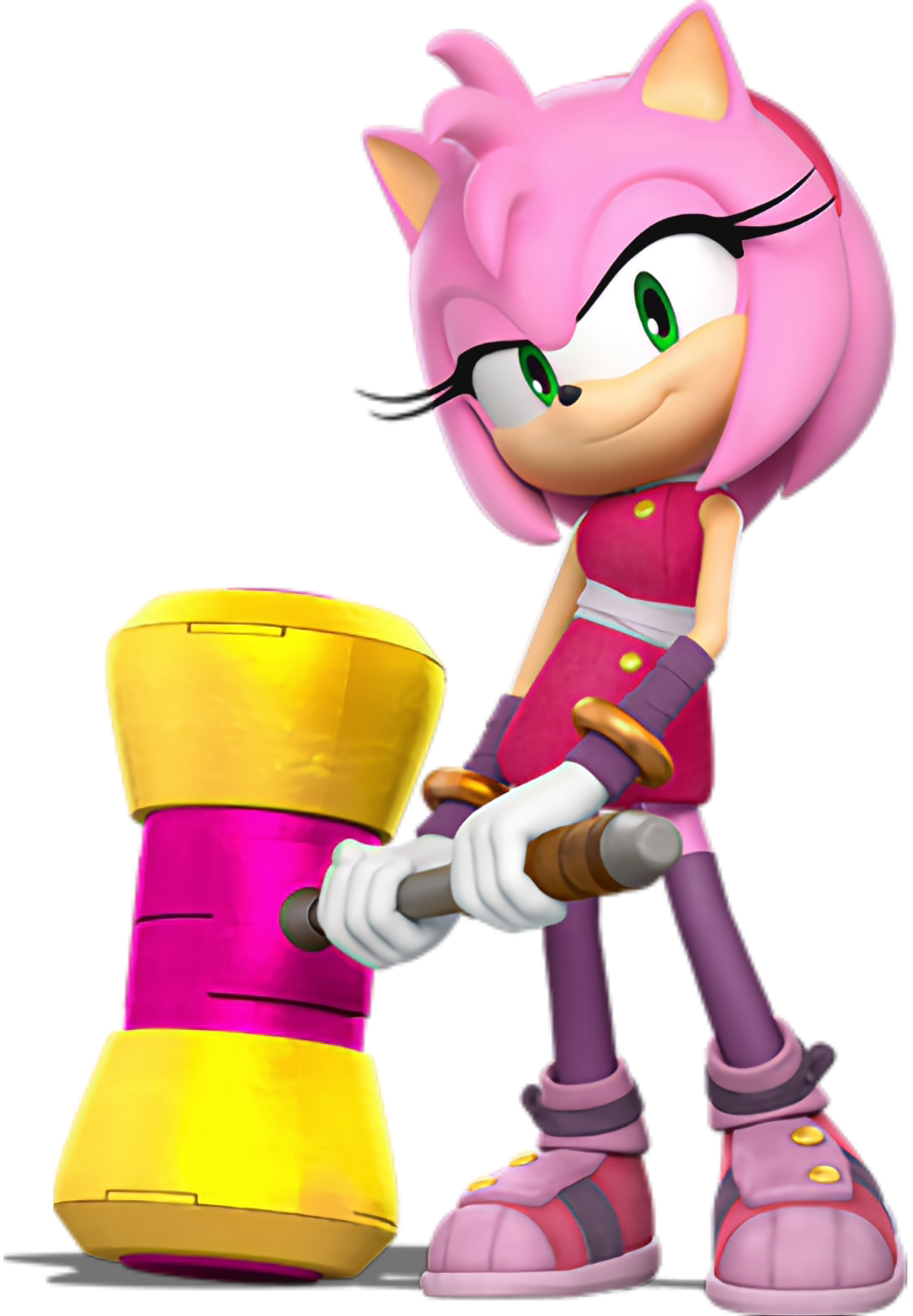 LaughingSonic on Instagram: “Woooow, movie Amy looks so cool! Credit:  @billywhodraw #sonicmovie #amyrose #sonic…