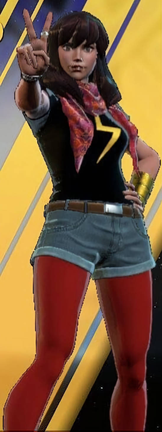 Cute and gorgeous ms marvel street wear pose by billylunn05 on DeviantArt