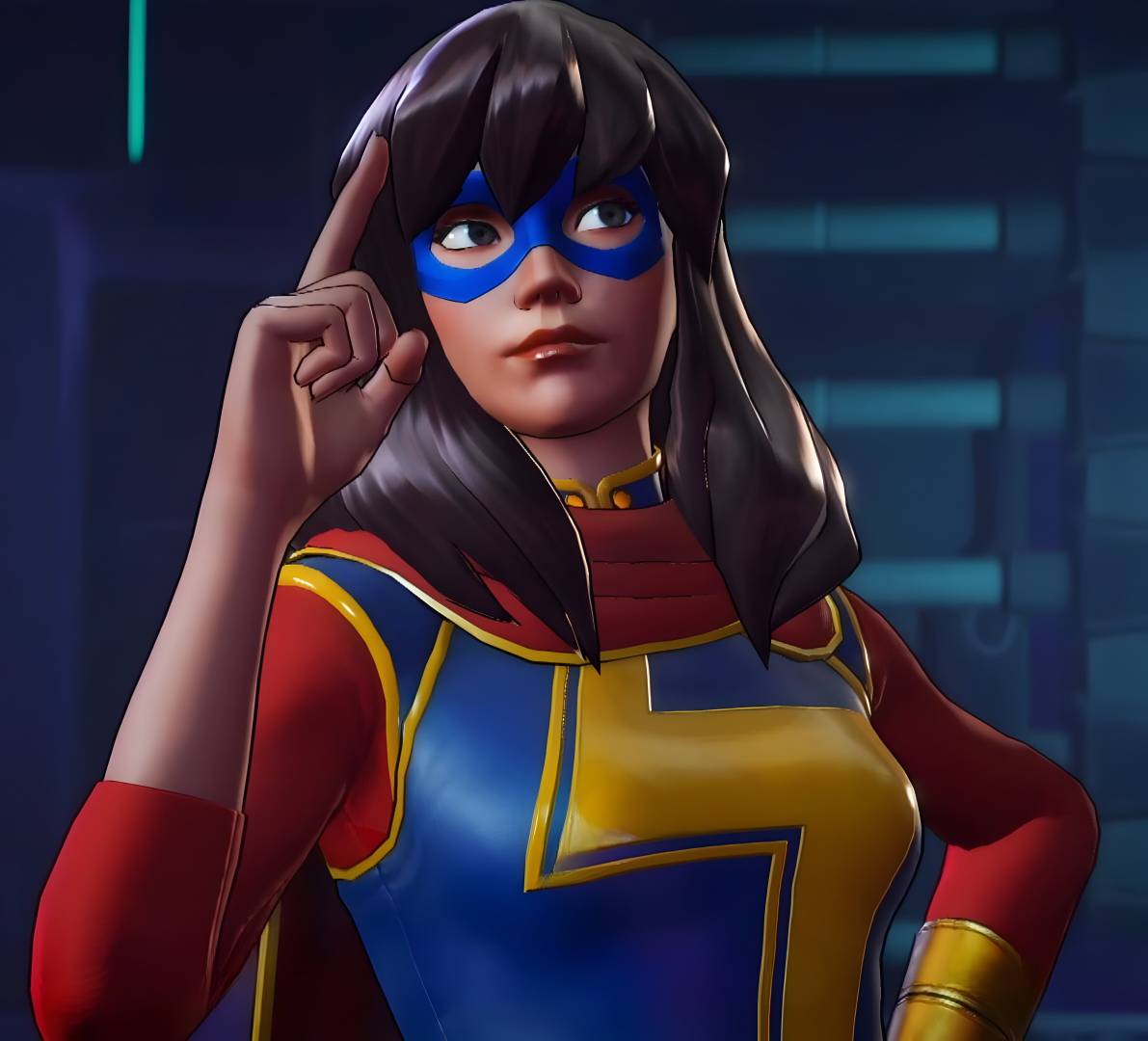 Beautiful and gorgeous, Ms. Marvel by billylunn05 on DeviantArt