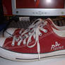 Dr Pepper Chuck Taylors